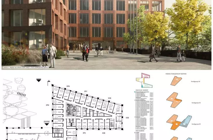  3rd prize, proj.: Kurylowicz&Associates