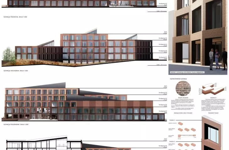  3. nagroda, proj.: Kuryłowicz&Associates