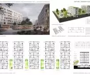 Osiedle przy ulicy Białowieskiej we Wrocławiu