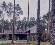 Circle Wood House na leśnej działce