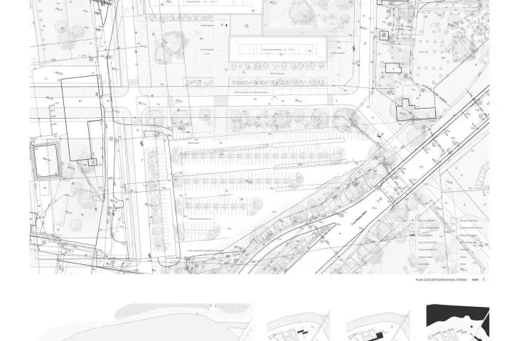 wyróżnienie honorowe (4. miejsce), proj.: Heinle, Wischer und Partner Architekci