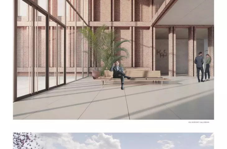 wyróżnienie honorowe (4. miejsce), proj.: Heinle, Wischer und Partner Architekci