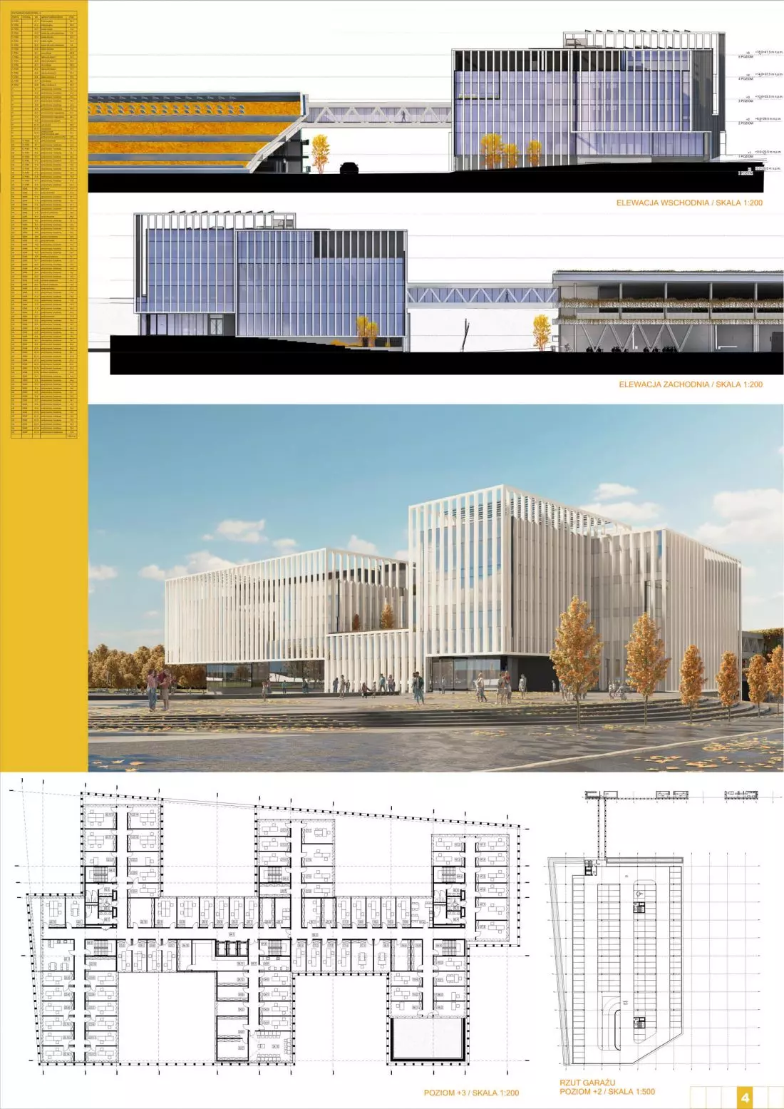wyróżnienie honorowe (5.
miejsce), proj.: Federacyjne Biuro Architektoniczne