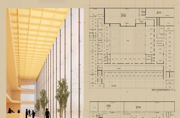 wyróżnienie honorowe (6. miejsce), proj.: Indo