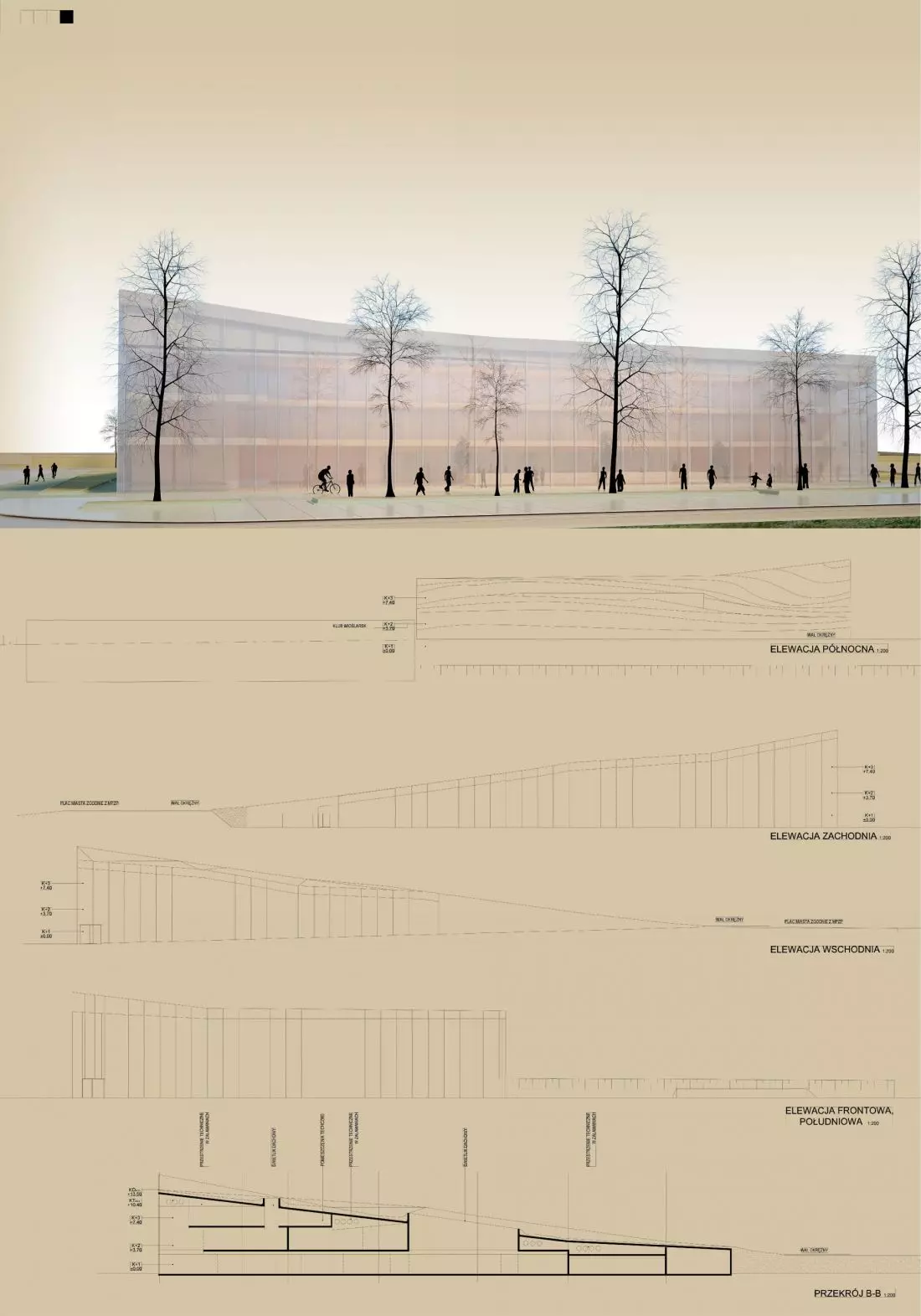 wyróżnienie honorowe (6. miejsce), proj.: Indo