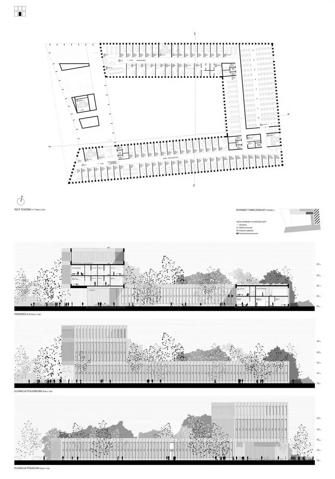 wyróżnienie honorowe, proj.: M.O.C. Architekci