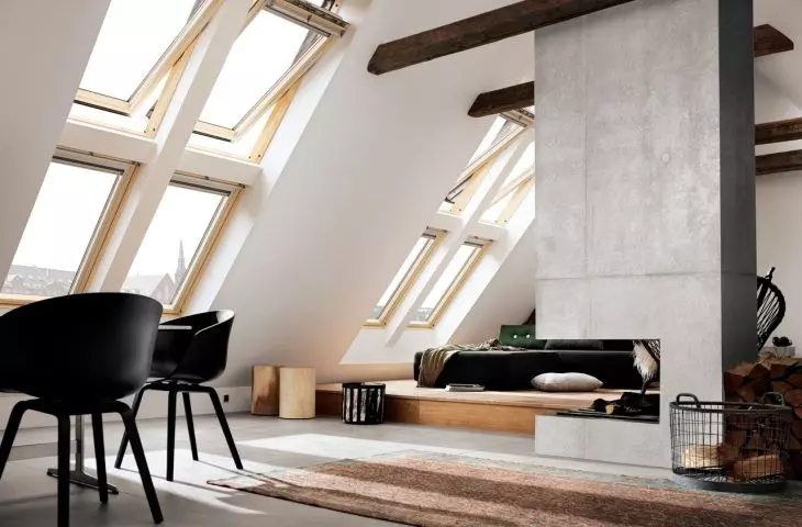 Roof windows with different opening methods