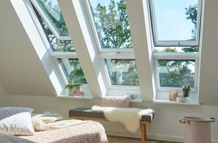 Roof windows come in different sizes