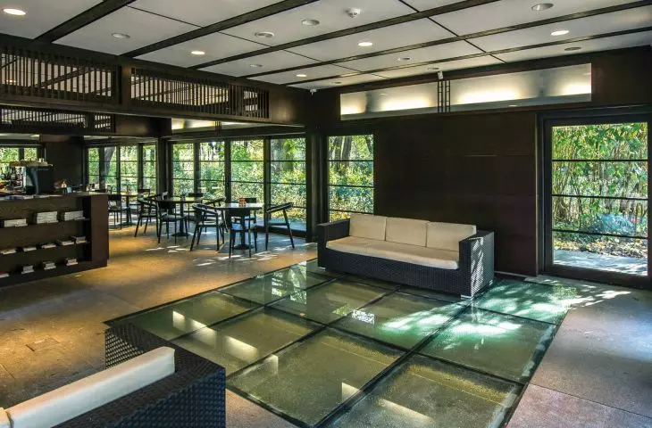 Teahouse, Royal Łazienki Park, Warsaw, designed by FISZER Atelier 41