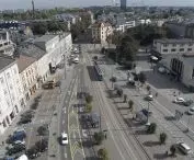 stan obecny; widok w stronę ulicy Grzegórzeckiej