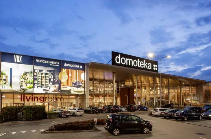 Domoteka is the first retail facility in Poland entirely dedicated to home furnishings.