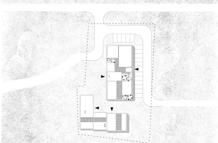 Site plan for the facility