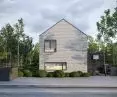 Simple form of the house in Poznan