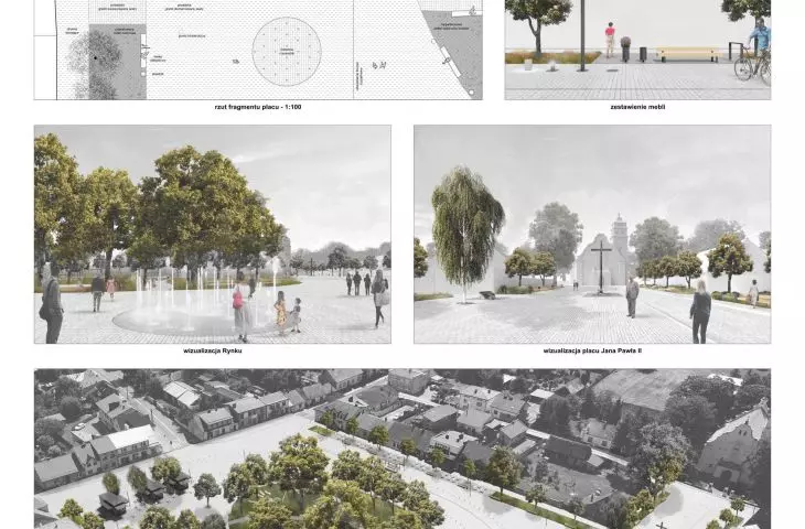 2nd prize, proj.: Pawel Galeczka