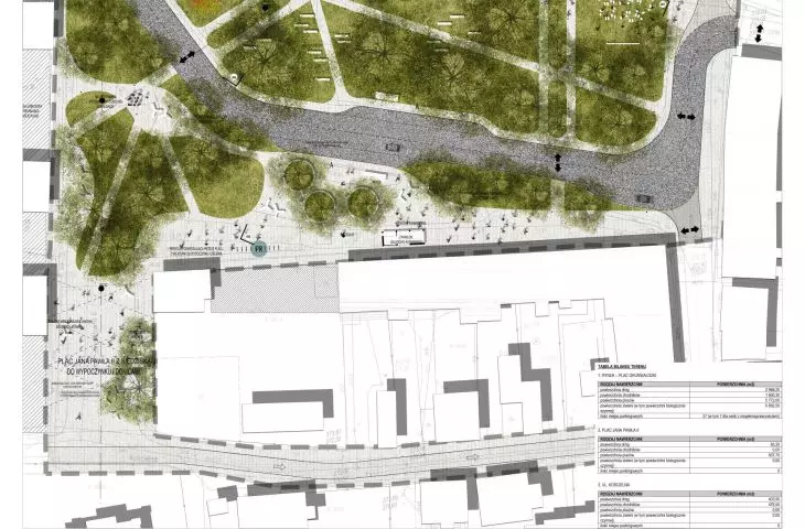 3rd prize, proj.: NM architects Tomasz Marciniewicz, Zuzanna Szpocińska, Jerzy Grochulski