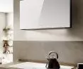 Elica Plat wall-mounted hood, 80 cm wide, Class A, Comfort Silence technology - 57 dBA (@ 420 m3/h)