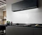 Okap naścienny Rules w wersji Gres Dekton, szer. 60, 90, 120 cm, klasa A, max. wydajność 700 m3/h