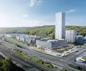 Wieżowiec autorstwa BJK Architekci
