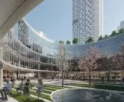 Dziedziniec autorstwa BJK Architekci