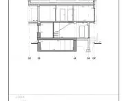 Asymmetrical twin, cross section AA