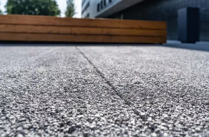 Unusual PERVIA water-permeable pavements 
