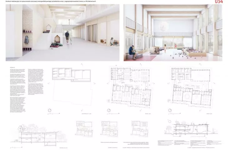 2nd equal prize, proj.: Alicja Rudowska, Pamela Krzyszczak, Martyna Dyś