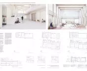 2nd equal prize, proj.: Alicja Rudowska, Pamela Krzyszczak, Martyna Dyś