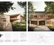 3rd prize, proj.: WXCA - Szczepan Wronski, Michal Starzynski, Edyta Filipczak
