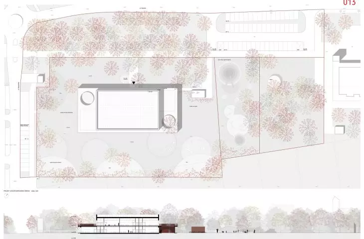 Honorable mention, proj.: M.O.C. Architects - Błażej Janik, Ewa Janik, Krzysztof Kaczmarczyk, Małgorzata Karolak, Olga Lipińska