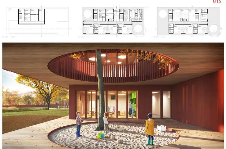 Wyróżnienie, proj.: M.O.C. Architekci — Błażej Janik, Ewa Janik, Krzysztof Kaczmarczyk, Małgorzata Karolak, Olga Lipińska
