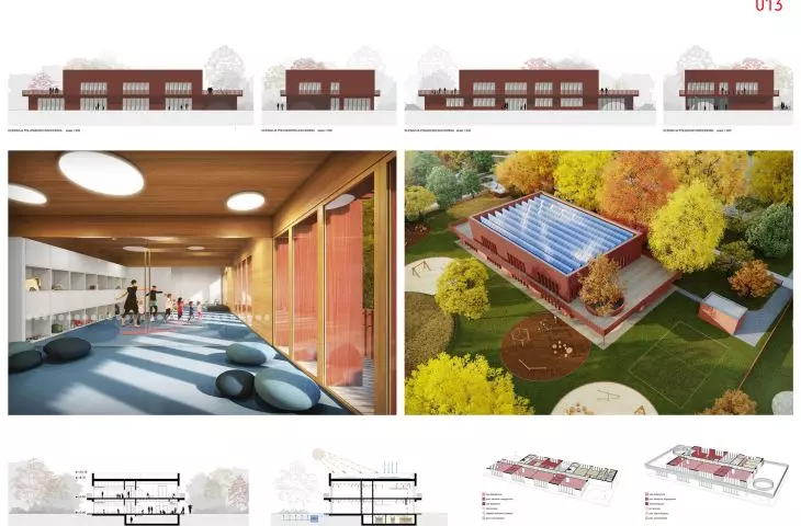 Honorable mention, proj.: M.O.C. Architects - Błażej Janik, Ewa Janik, Krzysztof Kaczmarczyk, Małgorzata Karolak, Olga Lipińska