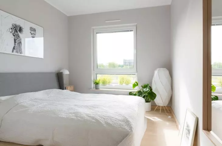 bright bedroom