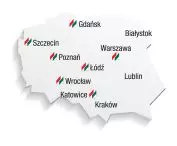 Brillux branch network in Poland