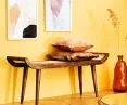 Energetic yellow on the wall 