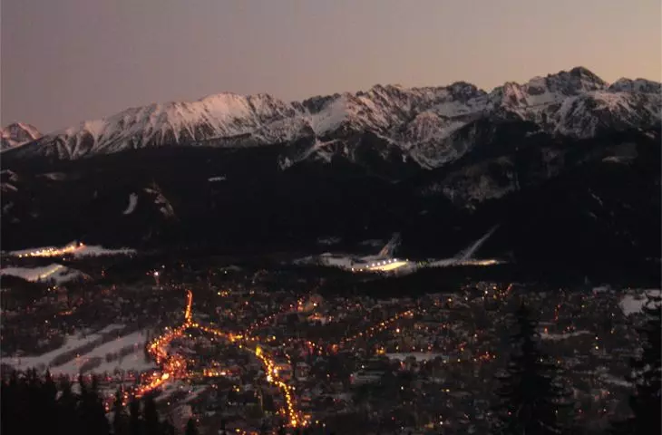 zakopane_nocą