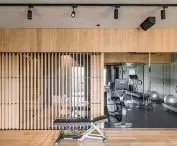 House in the Bieszczady Mountains, gym