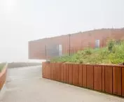 House in the Bieszczady Mountains, morning mist