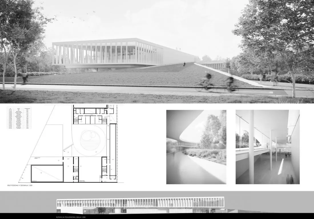 3 miejsce. Kozień
Architekci