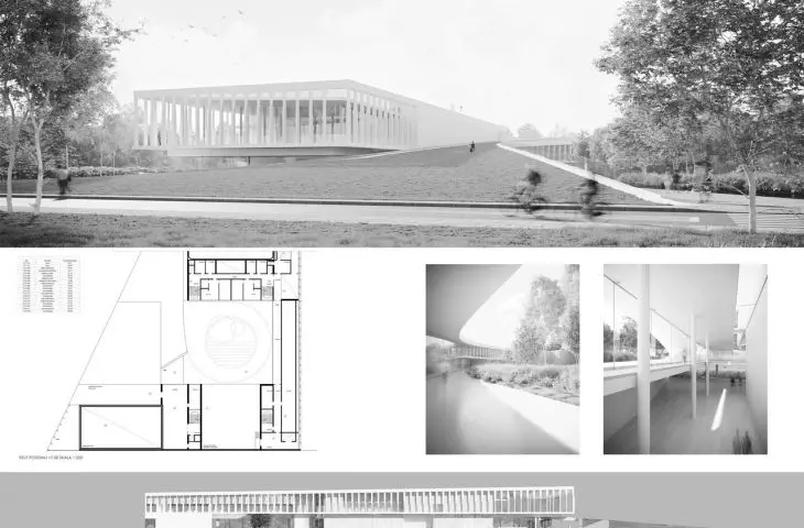 Third prize, proj.: Kozień Architekci - Marek Kozień, Magdalena Kozień-Woźniak, Katarzyna Kozień-Kornecka