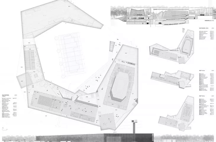 Honorable mention, proj. by Lahdelma & Mahlamäki and KXM