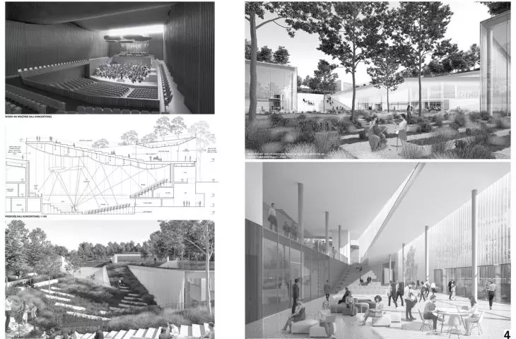 Second prize, proj: Piuarch - Francesco Fresa, Germán Fuenmayor, Gino Garbellin, Monica Tricario, Inteoria Inga Olszanska