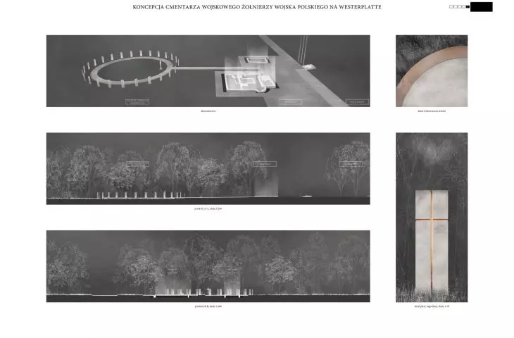 First prize, proj: NM architects - Tomasz Marciniewicz, Zuzanna Szpocińska, Jerzy Grochulski Karolina Kayzer