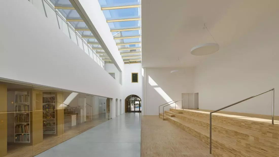 Wnętrze Biblioteki Gminnej w Głuchołazach