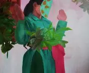 Dominika Kowynia, Chipko Movement, 2016, olej, płótno 