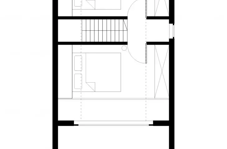 Silesian House, floor plan