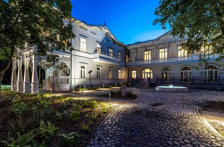 Abram Gurevich's guesthouse after revitalization