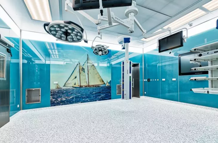 Inside the clinic