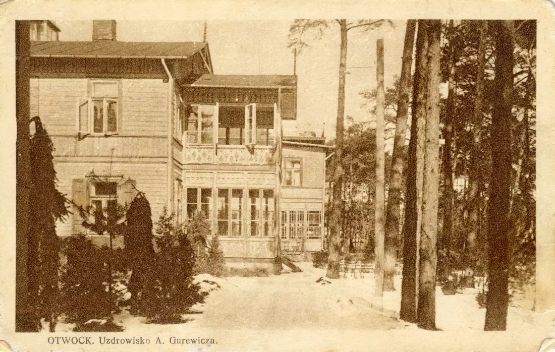 Pensjonat Abrama
Gurewicza, pocztówka