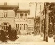 Abram Gurevich's boarding house, postcard