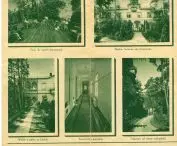 Abram Gurewicz's boarding house in Otwock, archival photos